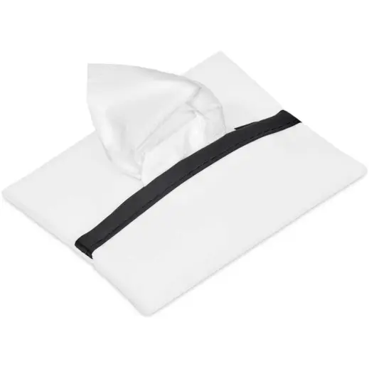 Hoppla Wolseley Polyester Tissue Pouch Solid White Display